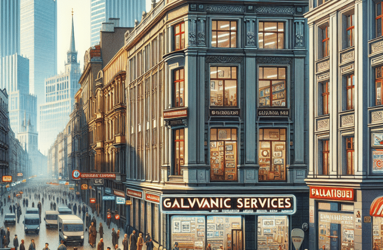 Usługa galwaniczna Warszawa – jak znaleźć najlepszego usługodawcę w stolicy?