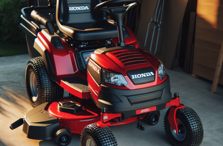 Kosiarka traktorek Honda – jak wybrać najlepszy model do Twojego ogrodu?
