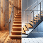 schody drewniane czy metalowe