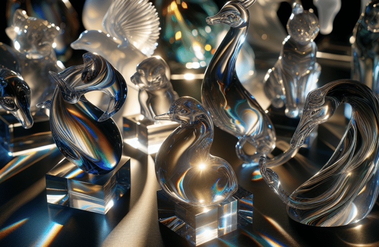 Statuetki szklane i ich rola w nowoczesnym wnętrzu – jak wybrać i gdzie ustawić?