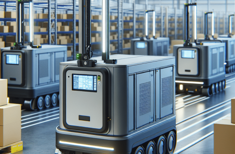 Wózki AGV: Przyszłość Automatyzacji w Logistyce i Produkcji