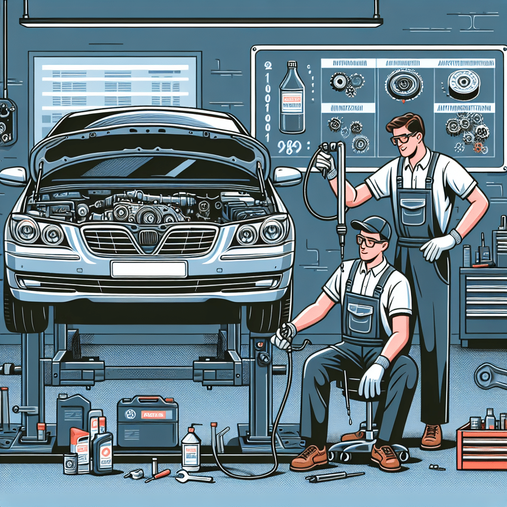 wymiana oleju w skrzyni automatycznej cena