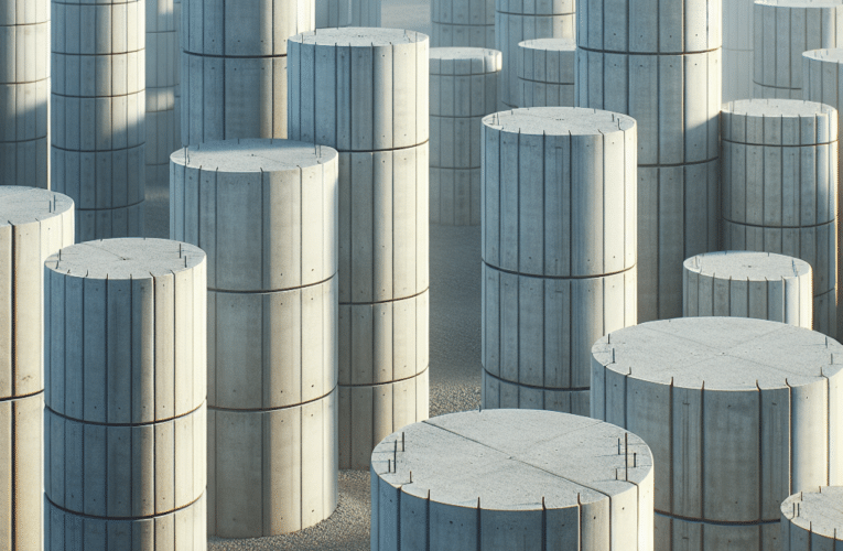 Jak wybrać gotowe słupy żelbetowe do budowy? Praktyczne porady i porównania dla każdego etapu projektu