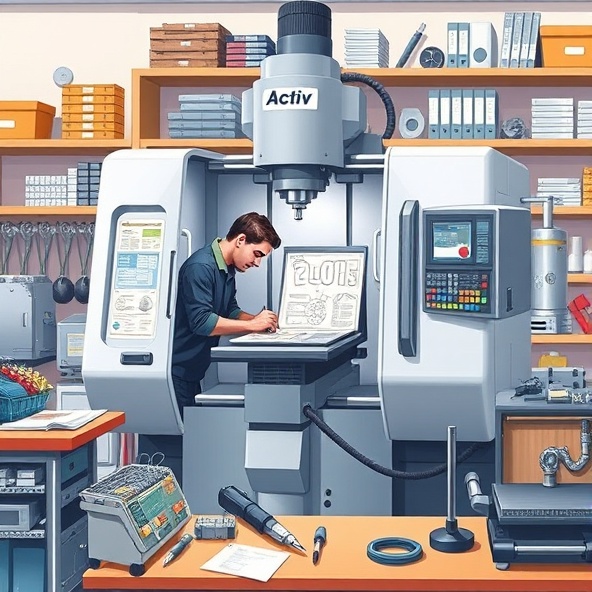 naprawa frezarek activ