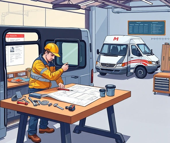 Jak zorganizować wymianę szyb autobusowych z dojazdem w kilku krokach?