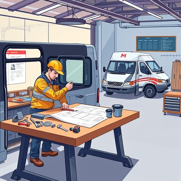 wymiana szyb autobusowych z dojazdem