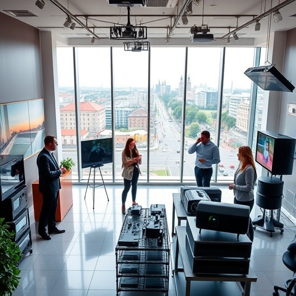 wynajem sprzętu av warszawa