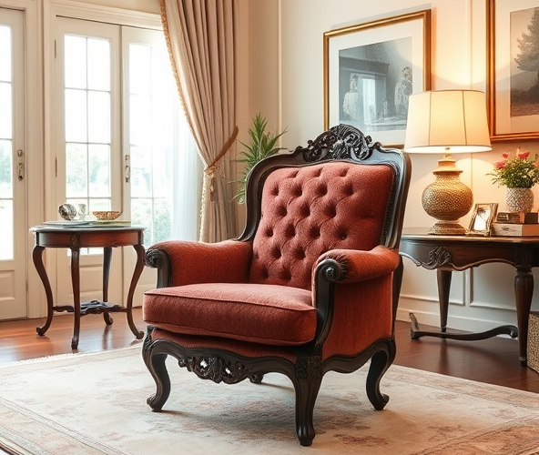 Jak wybrać idealny fotel antyk do swojego wnętrza?