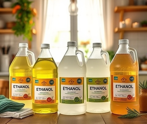 Jak wybrać etanol 5l do domowych zastosowań: porównanie różnych rodzajów i ich właściwości