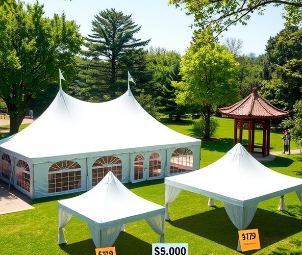 Jak zaplanować budżet na wynajem namiotów dla firmowych wydarzeń, uwzględniając cennik i dostępne opcje