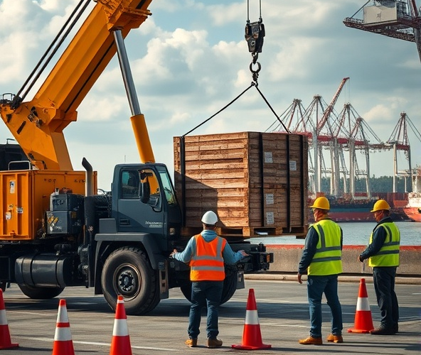 Jak sprawdzić, czy HDS w Szczecinie bezpiecznie rozładuje palety?