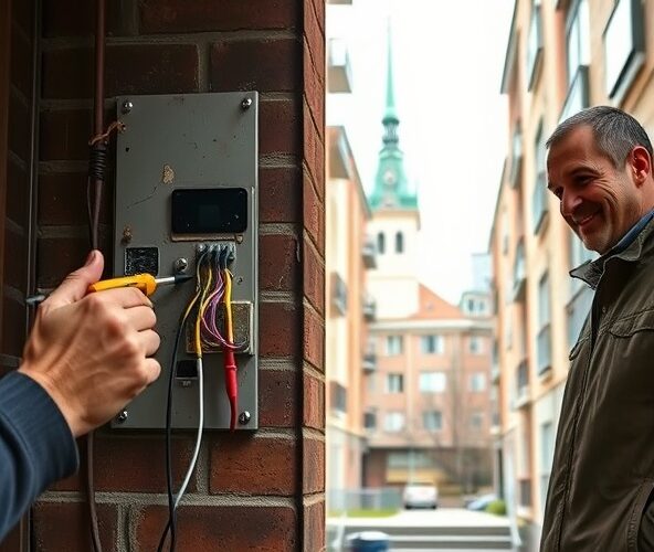 Jak oszczędnie wymienić domofon w bloku w Warszawie?