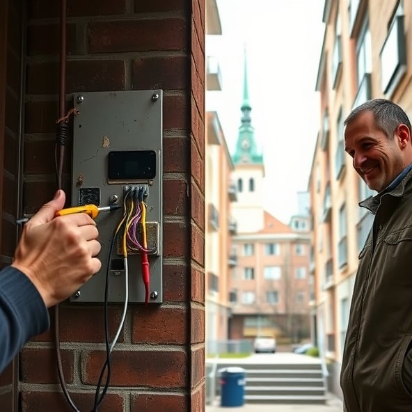 instalacja domofonów warszawa