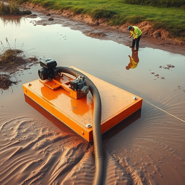 motopompa pływająca