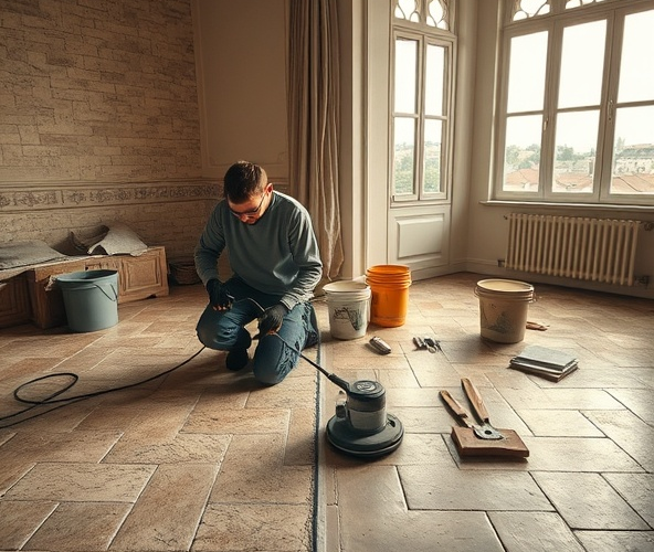 Czy w Warszawie opłaca się DIY renowacja podłóg kamiennych na flipie?