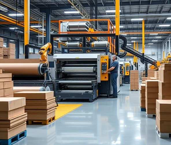 Jak skrócić przezbrojenia w zakładzie producenta kartonów zbiorczych?