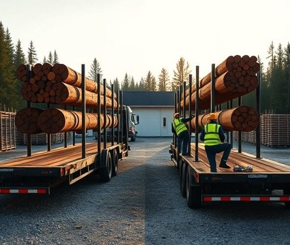 Przyczepa dłużyca z kłonicami przesuwnymi czy z HDS dla małej firmy?