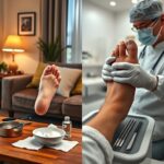 usuwanie wrastającego paznokcia