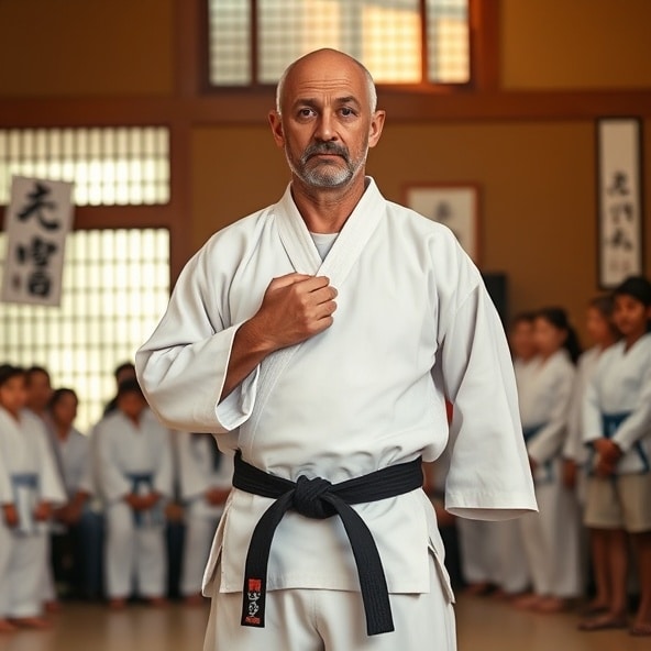 co oznacza czarny pas w karate