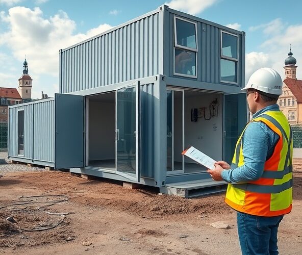Na co zwrócić uwagę przy odbiorze kontenerów biurowych w Poznaniu?