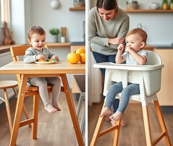 Które krzesełka Stokke lepiej wspierają BLW: Tripp Trapp czy Clikk?