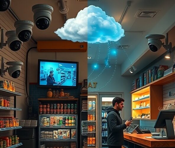 Monitoring 24 7 w małym sklepie: zapis lokalny czy w chmurze?