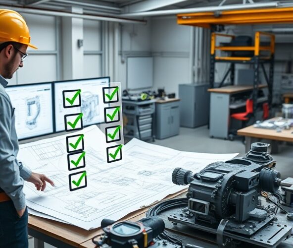 Jak checklistą 2D zmniejszyć błędy w projektowaniu i budowie maszyn?