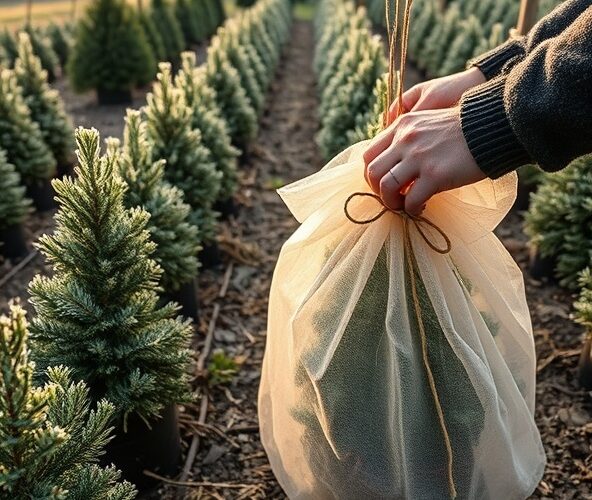 Jak zabezpieczyć młode rośliny w szkółce iglaków przed przymrozkami?
