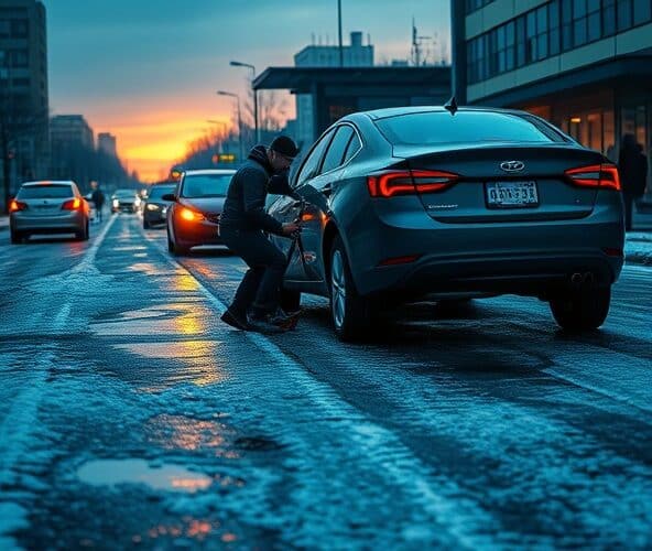 Kiedy wymienić opony na zimowe przy porannych dojazdach w mieście?