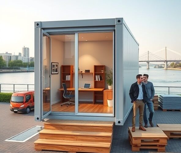 Gdzie tanio wynająć kontener biurowy 30 m2 w Gorzowie Wielkopolskim?