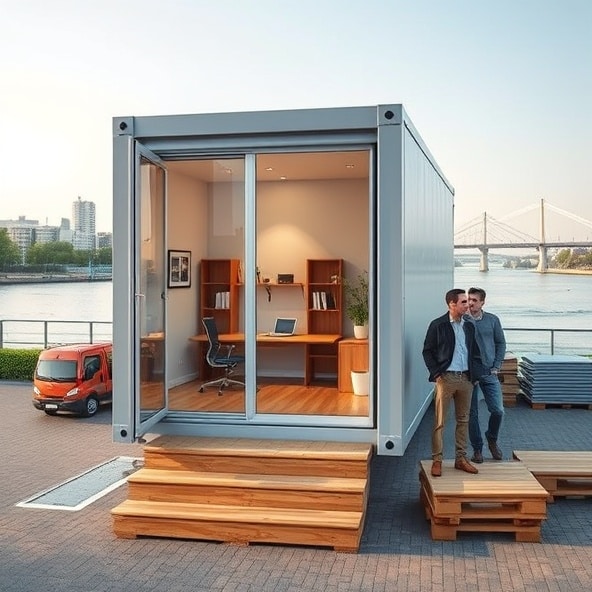 wynajem kontenerów biurowych gorzów wielkopolski