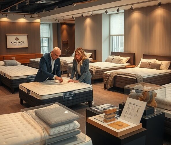 Jak przekonać klientów do łóżek King Koil w sklepie stacjonarnym?