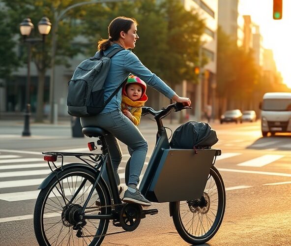 Czy Cybex Zeno Bike sprawdzi się przy codziennych dojazdach z przedszkolakiem po mieście?