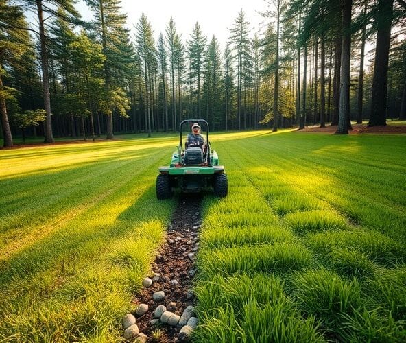 Czy aeracja trawników w Podkowie Leśnej przy lesie poprawi gęstość i kolor murawy?