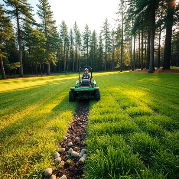 aeracja trawników podkowa leśna