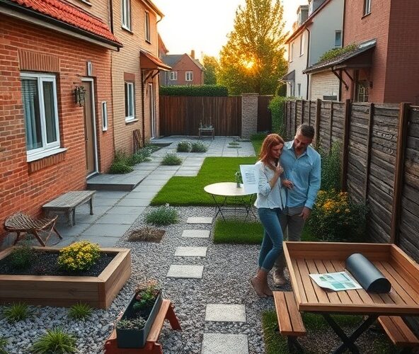 Ile kosztuje projektowanie ogrodów w Tarczynie dla domu szeregowego?